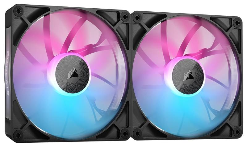 Ventilador Corsair iCUE Link RX140 RGB 140 mm PWM com hub de
